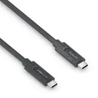 PureLink USB-C Kabel iSerie, USB-C auf USB-C, 3.1, Gen 1, 5Gbps, schwarz, 2,0 m