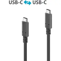 PureLink Aktives USB v3.2 USB-C Kabel mit E-Marker – 5,00m, 5 m, USB C, USB C, USB 3.2 Gen 1 (3.1 Gen 1), 10 Gbit/s, Schwarz