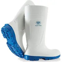 Bekina Boots Steplite EasyGrip Stiefel S4 weiß/blau nach EN ISO 20345:2011 S4 CI SRC weiß Größe 46