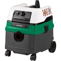 HiKOKI Staubsauger – 1200 W, 20 und 15 l Fassungsvermögen – Staub- und Wasserklasse M, halbautomatische Filterreinigung