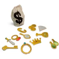 BS Toys Finde den Dieb - Abenteuer-Puzzlespiel für Kinder