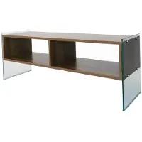 Skye Decor , TV404- TV404NOS, Nussbaumfarbe, TV-Schränke, 45x120x35 cm, 100% Melaminbeschichtete Partikelplatte