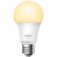 TP-LINK Tapo Intelligente E27-Glühbirne, dimmbar, Intelligentes Leuchtmittel, WLAN, Weiß, Gelb, 802.11b, 802.11g, Wi-Fi 4 (802.11n), LED, E27