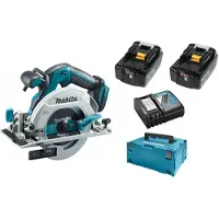 Makita Handkreissäge DHS680RMJ (2 x 4,0 Ah + DC18RC + MAKPAC 3)