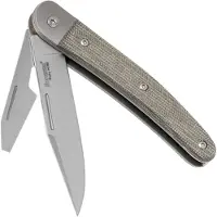 Lionsteel Jack 2 Green Canvas Micarta JK2 CVG Taschenmesser