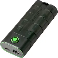 Led Lenser Powerbank 6in1 6800mAh Ladeanzeige IP65 inkl.2Akkus sw-gn POWERBANK FLEX 7