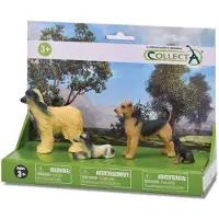 Collecta Hunde &amp; Welpen Set 4-teilig Figur