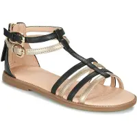 Geox S.KARLY, Sandalen in Schwarz, kombiniert für Kinder, Größe 30