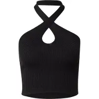 Urban Classics Rib Knit Crossed Neckholder Ärmelloses Oberteil
