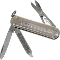 Victorinox Classic SD 7 Funktionen, kleines Taschenmesser Mystical Morning