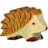 Holztiger Igel aus Holz