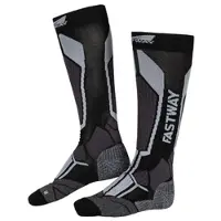 FASTWAY Uni 201 Lang Socken Unisex schwarz, 35-38