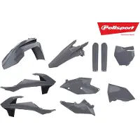 Polisport Plastik-Kits Nardo-grau passend für KTM SX/SX-F