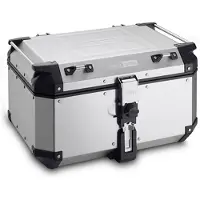 Givi Monokey Trekker Aluminium Top-Case OUTBACK 58L,ALU silber