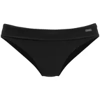 Bench Bikini-Hose . "Perfect", Damen, Gr. 40, N-Gr, schwarz, Microfaser, Polyamid, unifarben, Badehosen Bikini-Hose, Mit breitem Umschlagbund