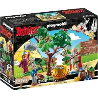 Playmobil Asterix: Panoramablick Mit Dem Kessel Des Zaubertranks