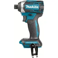 Makita DTD154Z, Schlagschrauber, Pistolengriff, 1/4", Schwarz, Blau, Bürstenlos, 3800 RPM