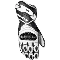 Spidi Carbo 7 Schwarz Weiß Handschuhe Größe 3XL