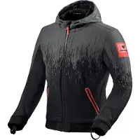 REV'IT! Revit Quantum 2 WB Motorrad Textiljacke, schwarz/rot, S