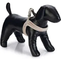 Designed By Lotte Velura - Hund Geschirr - grau - S - 20 mm x 52 cm