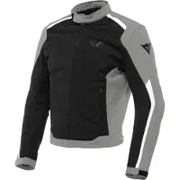 Dainese Hydraflux 2 Air D-Dry Motorrad Textiljacke Farbe: Schwarz/Grau, Grösse: 62