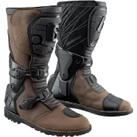 Gaerne Dakar Schwarz Braun Motorrad Stiefel Größe 43