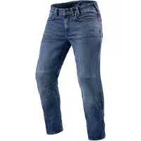REV'IT! Detroit 2 TF Medium Blau Hose Größe L36/W30
