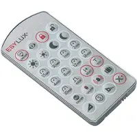 ESYLUX EM10016004, Drucktasten, Silber