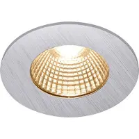 SLV 1002100 PATTA-I LED Outdoor Deckeneinbauleuchte rund DL IP65 silber 1800-3000K