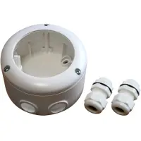 B.E.G. 92375 Zubehör Aufputzdose IP65 für PD4-AP IP20 weiß BEG92375