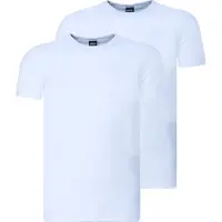 BOSS T-Shirt Modern 2-Pack Weiss - S