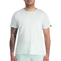 Alpha industries T-Shirt "Unisex EMB T-Shirt", Herren, Gr. 2XS, grün (mint), Obermaterial: 100% Baumwolle, Shirts T-Shirt