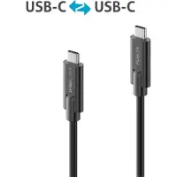 PureLink IS2511-010, 1 m, USB C, USB C, USB 3.2 Gen 2 (3.1 Gen 2), Schwarz
