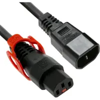 ACT Ak5158 C13 Iec Lock+-c14 Netzkabel 3.00 M