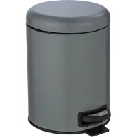 Wenko Leman Kosmetikeimer 5,0 l grau