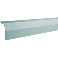 Hager RK1107030 Rangierkanal-Abdeckprofil aus PVC zu RK 110x80mm steingrau - 2 Meter