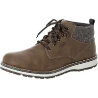Rieker Winterboots Herren Kunstleder Braun Größe: 42