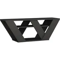 Decortie Pipralla Moderner TV-Ständer Multimedia-Center TV-Element, Anthrazit Grau 110 x 30 x 40 cm