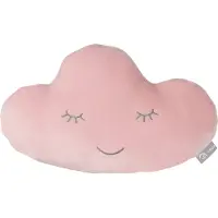 Roba Babykissen "Lil Cuties, Wolke", Kinder, Gr. 1 Stk., bunt (mauve, rosa, bestickt), Polyester, bestickt, Dekokissen_Sitzkissen_Kissenhüllen Babykissen