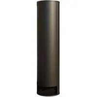 LUCANDE Steckdosensäule Corban, Tür, 2 Steckdosen, IP44