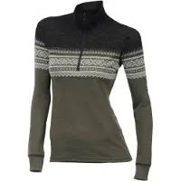 Aclima - Designwool Marius Mockneck Woman - Merinopullover Gr M braun