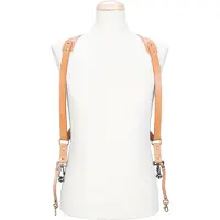 Bronkey Doppel-Kameragurt Berlin #703 Leder Small Tanned