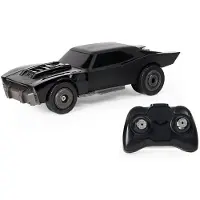 Batman DC Comics , The Batman Batmobile ferngesteuertes Auto im offiziellem Aussehen wie im Batman-Kinofilm, Kinderspielzeug für Jungen und Mädchen, Auto, 1:20, 4 Jahr(e), 610 g