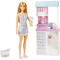 Barbie Eisdielen-spielset Und Zubehör Für Puppen