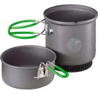 Optimus - Terra Weekend HE Kochset 0,95 - Topf Gr 0,95 l grau