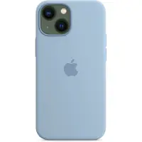 Apple Silikon Case mit MagSafe (iPhone 13 mini) Dunstblau
