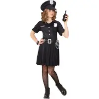 Widmann POLIZISTIN (Kleid, Gürtel, Mütze), 116 cm / 4-5 Years