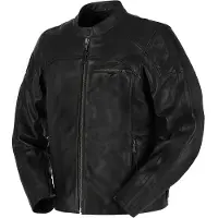 Furygan Legend Evo Lederjacke Schwarz 4XL Mann Schwarz 4XL