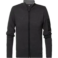 Petrol Industries M-3020-kwc254 Vollreißverschluss Pullover Grau 2XL Herren Grau 2XL