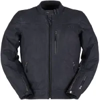 Furygan Clint Evo Motorrad Lederjacke, blau, 3XL